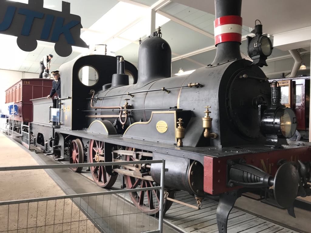 музей поездов оденсе